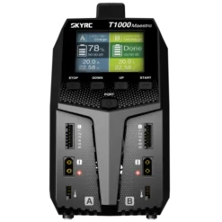 SkyRC T1000 Maestro AC/DC Duo lader (AC450W DC 1000W)