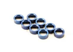 Spacer, pushrod aluminum, blue 8 – TRX5133A