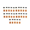 Spektrum Connector IC5 Battery Bulk (25)