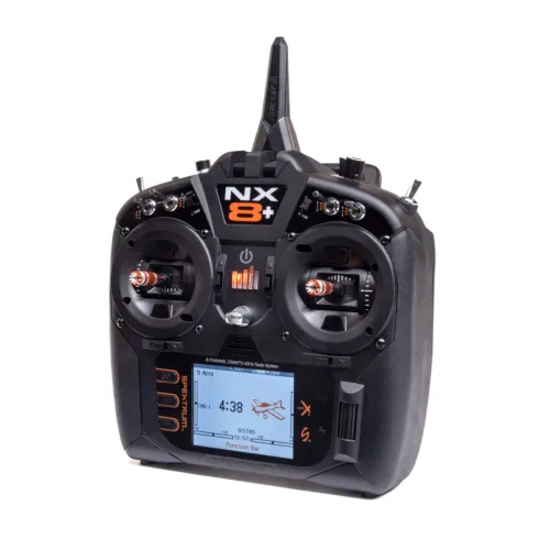 Spektrum NX8+ 20-Kanaals DSMX Zender (nieuwe 2026/2027 versie) – Professionele 20-kanaals zender voor veeleisende RC-piloten