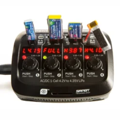 Spektrum Smart Micro 4 port AC DC 1S LiPo lader
