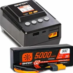 Spektrum Smart Powerstage Surface Bundle: 5000mAh 3S LiPo Battery / S155 Charger EU