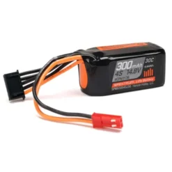 Spektrum 4S 14.8V 300mAh 30C LiPo Battery – SPMX3004SJ30
