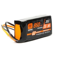 Spektrum 11.1V 850mAh 3S 30C Smart LiPo Battery G2 IC2