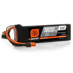 Spektrum 22.2V 1800mAh 6S 50C Smart LiPo Battery IC3