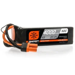 Spektrum 22.2V 4000mAh 6S 50C Smart LiPo Battery IC5 – SPMX40006S50