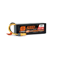 Spektrum 14.8V 5000mAh 4S 50C Smart LiPo G2 Hard Case IC5