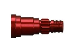 Stub axle, aluminum (red-anodized) (1) – TRX7768R