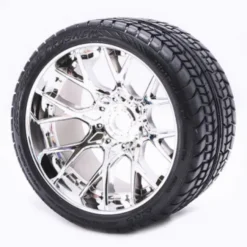 Sweep RC Crusher Road Belted wielen 17mm zilver – 1/2 offset