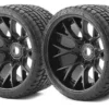 Sweep RC Road Crusher Belted wielen 17mm zwart – 1/2 offset