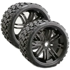 Sweep RC Terrain Crusher Belted wielen 17mm zwart – 1/2 offset