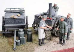 Tamiya GERMAN FIELD KITCHEN SCENERY – 1:35 bouwpakket