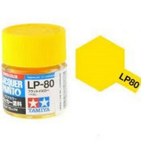 Tamiya LP-80 Flat Yellow 10 ml