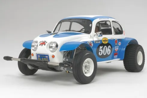 Tamiya offroad 1/10 Sand Scorcher 2010 2WD RC auto (met motor en regelaar)
