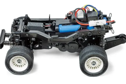 Tamiya onroad 1/10 Honda City Turbo (WR-02C) RC auto (met motor en regelaar)