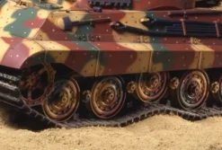 Tamiya RC Tank 1/16 King Tiger Duitse Zware Tank Henschel Toren (Toemen Tamiya deal)