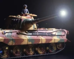 Tamiya RC Tank 1/16 King Tiger Duitse Zware Tank Henschel Toren (Toemen Tamiya deal)