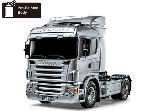 Tamiya RC Truck 1/14 Scania R470 Silver Edition (Toemen Tamiya deal)