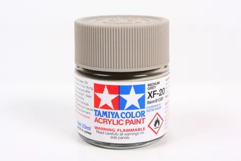 Tamiya XF-20 Medium Grey Flat 23ml