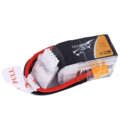 Tattu 450mAh 14.8V 75C-150C 4S1P Lipo batterij met XT30 stekker