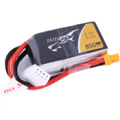 Tattu 850mAh 11.1V 75C-150C 3S1P Lipo batterij met XT30 stekker