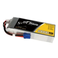 Tattu 10000mAh 14.8V 30C 4S1P Lipo batterij met EC-5 stekker