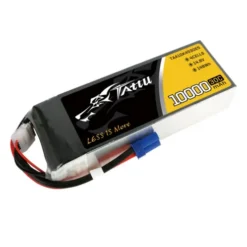 Tattu 10000mAh 14.8V 30C 4S1P Lipo batterij met EC-5 stekker