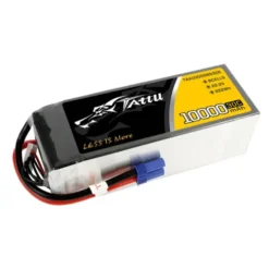 Tattu 10000mAh 22.2V 30C 6S1P Lipo batterij met EC-5 stekker