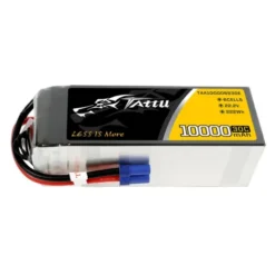 Tattu 10000mAh 22.2V 30C 6S1P Lipo batterij met EC-5 stekker