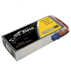 Tattu 22000mAh 14.8V 30C 4S1P Lipo Batterij Pack met EC5 stekker