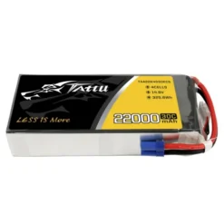 Tattu 22000mAh 14.8V 30C 4S1P Lipo Batterij Pack met EC5 stekker