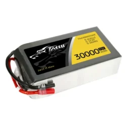 Tattu 30000mAh 22.2V 25C 6S1P Lipo Battery Pack with AS150+XT150