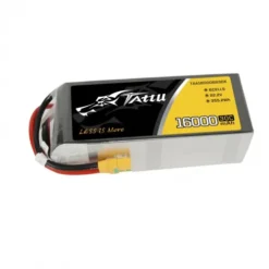 Tattu 16000mAh 22.2V 30C 6S1P LiPo Battery Pack met XT90 Anti-spark stekker