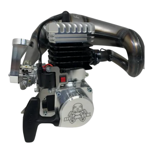 TAYLOR 50GT V2 VEKTA & KV5TT RC Motor compleet pakket (upgrade Billet Head) met uitlaat