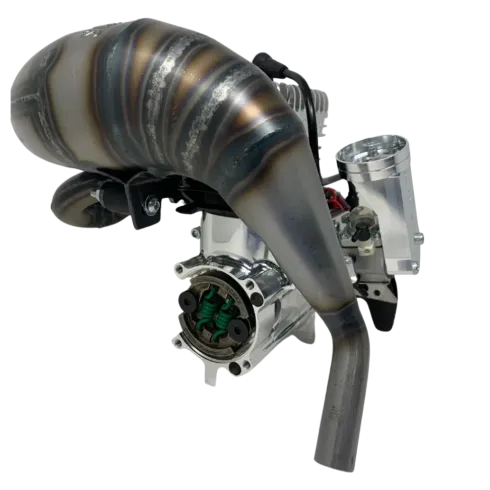 TAYLOR 50GT V2 VEKTA & KV5TT RC Motor compleet pakket (upgrade Billet Head) met uitlaat