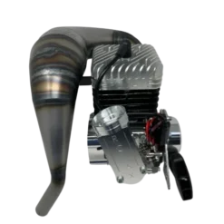 TAYLOR 50GT V2 VEKTA & KV5TT RC Motor compleet pakket (upgrade Billet Head) met uitlaat