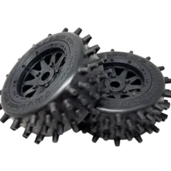 Taylor 195mm Spike Wheel Tyres – Pre-Mounted 24mm Hex (2 stuks)