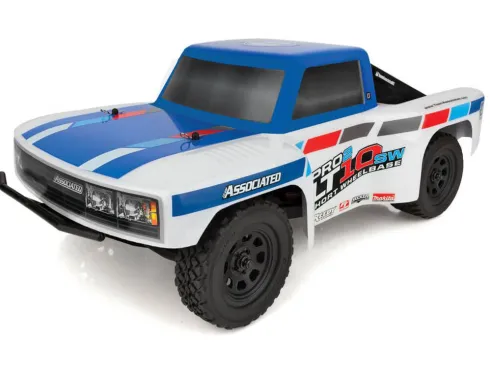 Team Associated PRO2 LT10SW Short Course Truck RTR Blauw/Wit