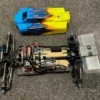 Team Associated 1/10 wedstrijd RC buggy + Team Corally CS-5016 servo + Ruddog RP540 motor + Team Corally Cerix Pro 160A regelaar + Futaba R304SB-E ontvanger in een prima staat!