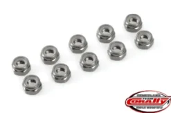 Team Corally – Aluminium Nylstop Nut M4 – Gun Metal – 10 pcs