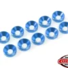 Team Corally – Aluminium Washer – for M3 Button Head Screws – OD=10mm – Blue – 10 pcs