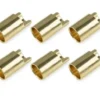 Team Corally – Bullit Connector 6.5mm – Female – Gold Plated – Ultra Low Resistance – 6 pcs