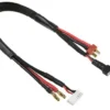 Team Corally – Charge/Balance Lead T-Plug 2S – Charger 6S XH Connector – 2S XH Connector – 14 AWG ULTRA V+ Silicon Wire – 30cm – 1 pc – C-50281