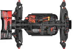Team Corally KAGAMA 6S XP Brushless Power RTR Rood zonder accu en lader