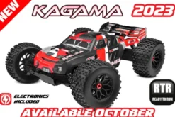 Team Corally KAGAMA 6S XP Brushless Power RTR Rood zonder accu en lader