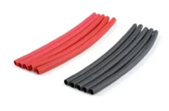 Team Corally – Krimpkous 2.4mm – Rood en Zwart
