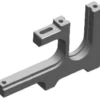 Team Corally Motor Bulkhead – Aluminum – 1 pc – C-00180-176