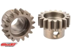 Team Corally M1.0 Pinion Short Wide Teeth Hardened Steel 17 Teeth Shaft Dia. 8mm