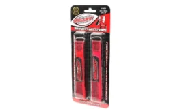 Team Corally Pro Battery Straps 250x20mm Rood – 2 stuks