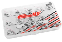 Team Corally Shim Ring Set Steel15 Sizes – 375pcs
